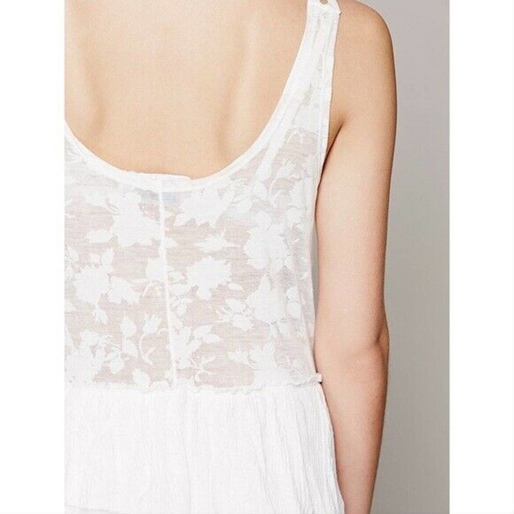 Free People Beach Before Sunrise White Maxi Dress XS Rare - Picture 2 of 3